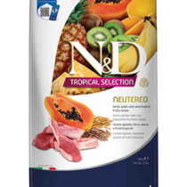 ND Tropical Selection Kuzu Etli Kısırlaştırılmış Kedi Maması 10kg