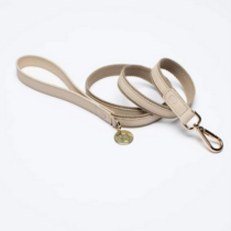 Pamuk Deri Bej Gezdirme Kayışı